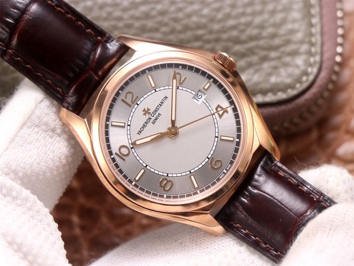 江詩丹頓一比一高仿男錶價格 zf廠江詩丹頓伍陸之型繫列4600E/000R-B441￥3680-高仿錶