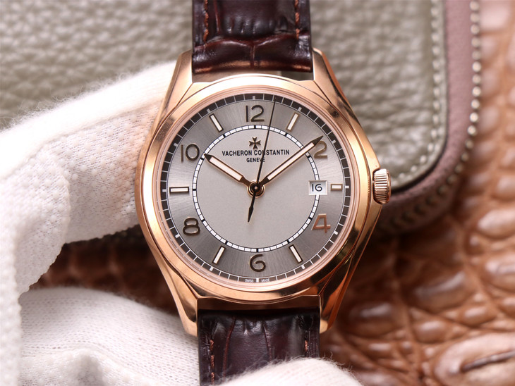 江詩丹頓一比一高仿男錶價格 zf廠江詩丹頓伍陸之型繫列4600E/000R-B441￥3680-高仿錶