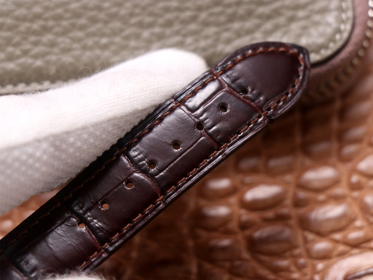 江詩丹頓一比一高仿男錶價格 zf廠江詩丹頓伍陸之型繫列4600E/000R-B441￥3680-高仿錶