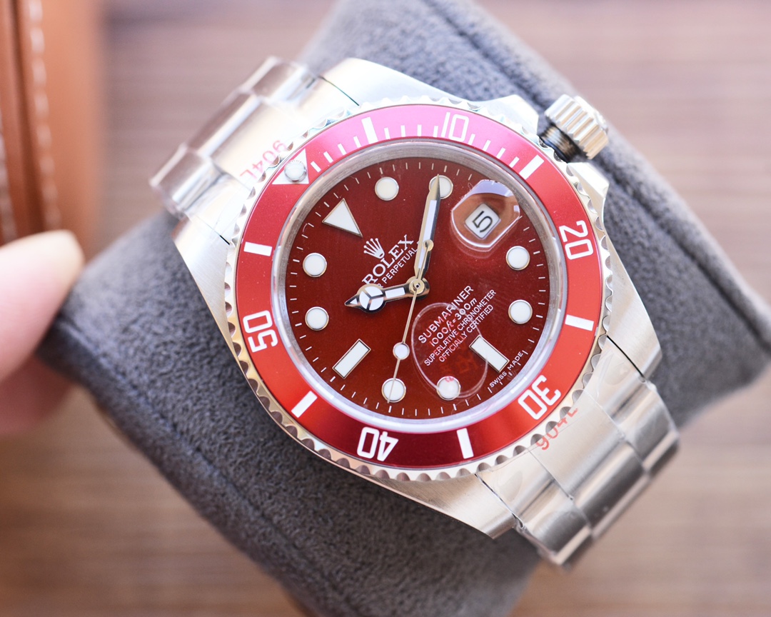 勞力士－ROLEX 高仿水鬼繫列－男士機械腕錶-高仿錶
