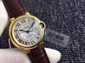 卡地亞Cartier 藍氣球繫列W6900356 18K金 全自動機械女士手錶￥2880