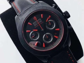 1比1高仿帝舵機械錶價格 tw帝駝復古杜卡迪 黑盾 42000CR￥3980