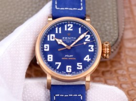 1比1高仿真力時男錶價格 sv真力時飛行員29.2430.679/57.C808￥3480