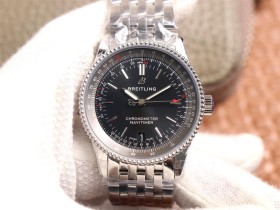 百年靈航空計時復刻手錶版 KOR百年靈航空計時1繫列A17325241B1A1腕錶￥3480