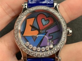 1比1復刻蕭邦女錶 YF蕭邦五彩繽紛繫列 278559-3021￥3180