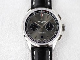 百年靈璞雅熊貓1比1復刻 gf百年靈璞雅繫列AB0118221B1P2 灰盤￥3680