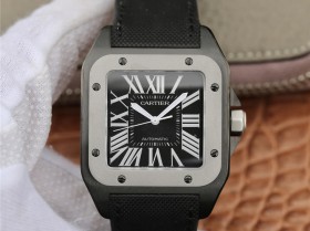 1比1高仿卡地亞山度士 RB卡地亞山度士黑騎士W2020010￥3180