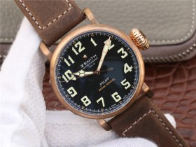 高仿真力時怎麽樣 XF真力時飛行員大飛29.2430.679/21.C753青銅男士￥3180