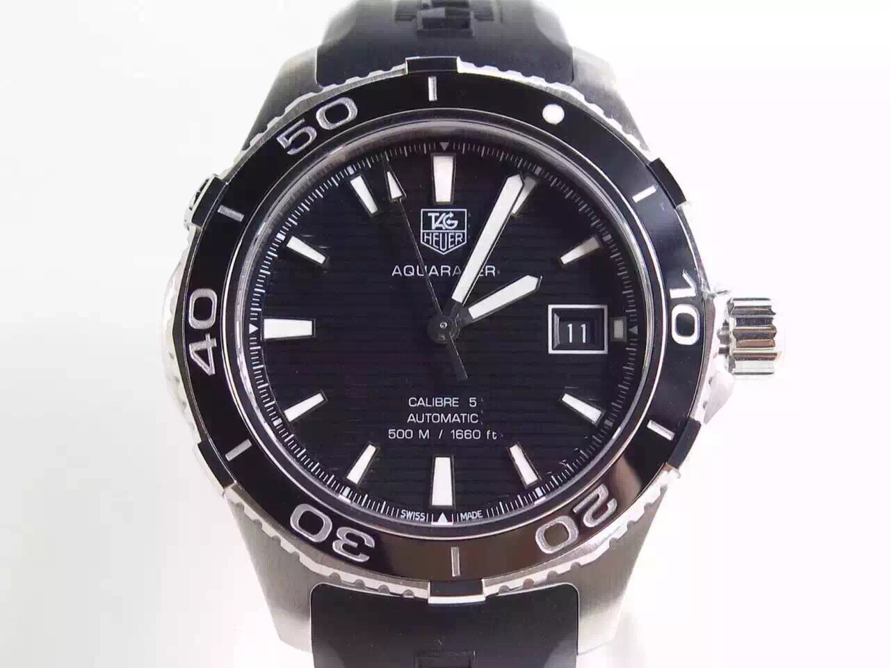 v6泰格豪雅競潛復刻手錶 V6廠泰格豪雅 ，竟潛500米繫列V2版￥2980-高仿錶