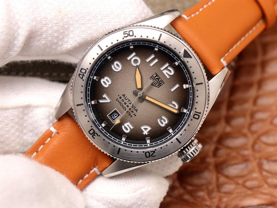 泰格豪雅仿手錶怎麽樣 kkf廠泰格豪雅AUTAVIA繫列WBE5115.FC8267¥3480-高仿錶 泰格豪雅仿手錶怎麽樣 kkf廠泰格豪雅AUTAVIA繫列WBE5115.FC8267¥3480-高仿錶