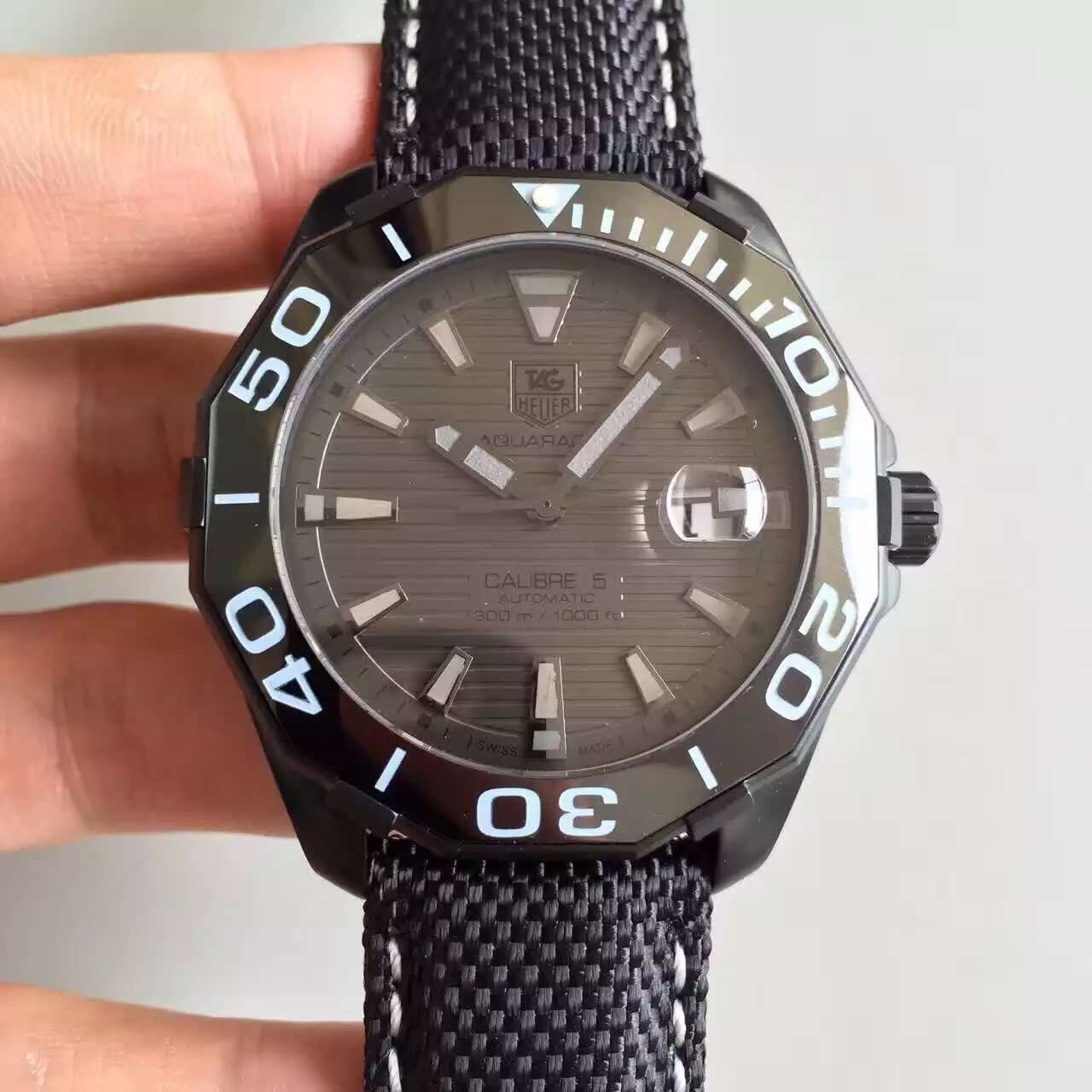 泰格豪雅竟潛復刻手錶 V6,TAG泰泰格豪雅競潛300米繫列WAY218A.FC6362￥2980-高仿錶