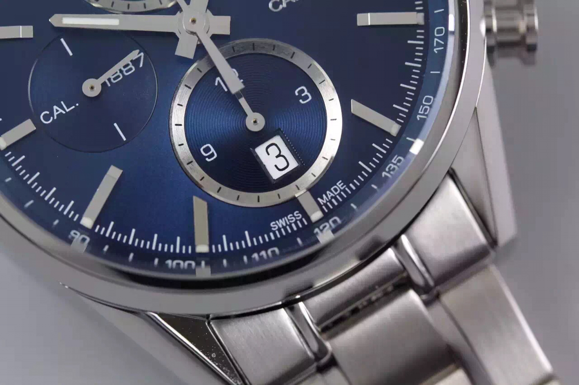 泰格豪雅復刻手錶錶能看出來嗎 V6廠豪雅CARRERA CALIBRE￥3480-高仿錶