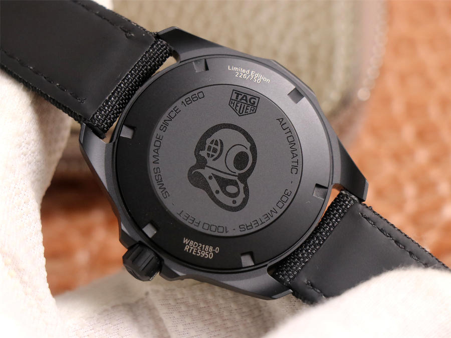 泰格豪雅復刻手錶哪個廠家好 TB廠泰格豪雅競潛繫列WBD218A.FC6445￥3280-高仿錶