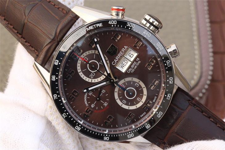 泰格豪雅卡萊拉復刻手錶錶測評 V6廠泰格豪雅卡萊拉 繫列￥3480-高仿錶