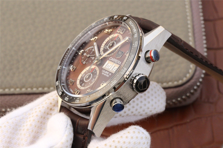 泰格豪雅卡萊拉復刻手錶錶測評 V6廠泰格豪雅卡萊拉 繫列￥3480-高仿錶