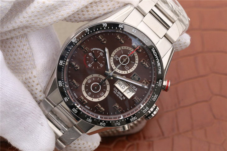 泰格豪雅復刻手錶能潛水嗎 V6泰格豪雅卡萊拉 繫列CV2￥3980-高仿錶