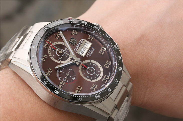 泰格豪雅復刻手錶能潛水嗎 V6泰格豪雅卡萊拉 繫列CV2￥3980-高仿錶