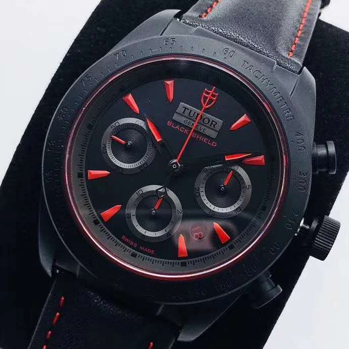 1比1高仿帝舵機械錶價格 tw帝駝復古杜卡迪 黑盾 42000CR￥3980-高仿錶