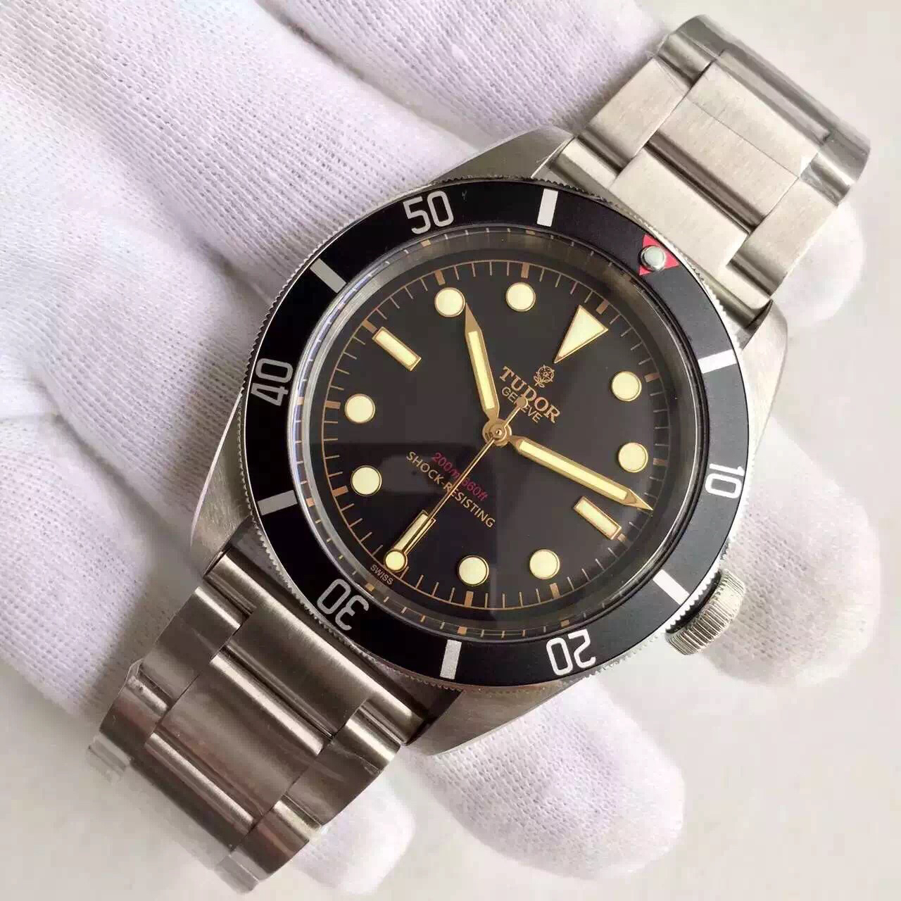 仿帝舵ONLYWATCH男錶 ZF帝駝碧灣繫列進口瑞士ETA2824自動機械￥2680 -高仿錶