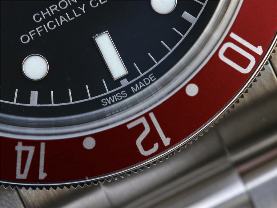 如何辯別帝舵碧灣正品與高仿 ZF帝舵碧灣M79830RB-0001￥3480-高仿錶