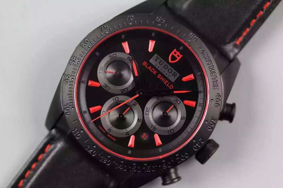 帝舵一比一精仿手錶怎麽樣 ZF帝駝黑盾復古杜卡迪 42000CR￥3980-高仿錶