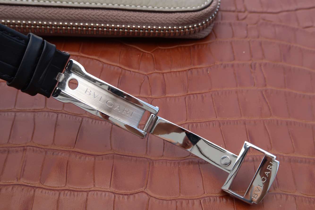 寶格麗復刻手錶錶哪個廠做的 TW廠寶格麗BVLGARI BVLGARI SOLOTEMPO繫列102056中性腕錶￥2880-高仿錶