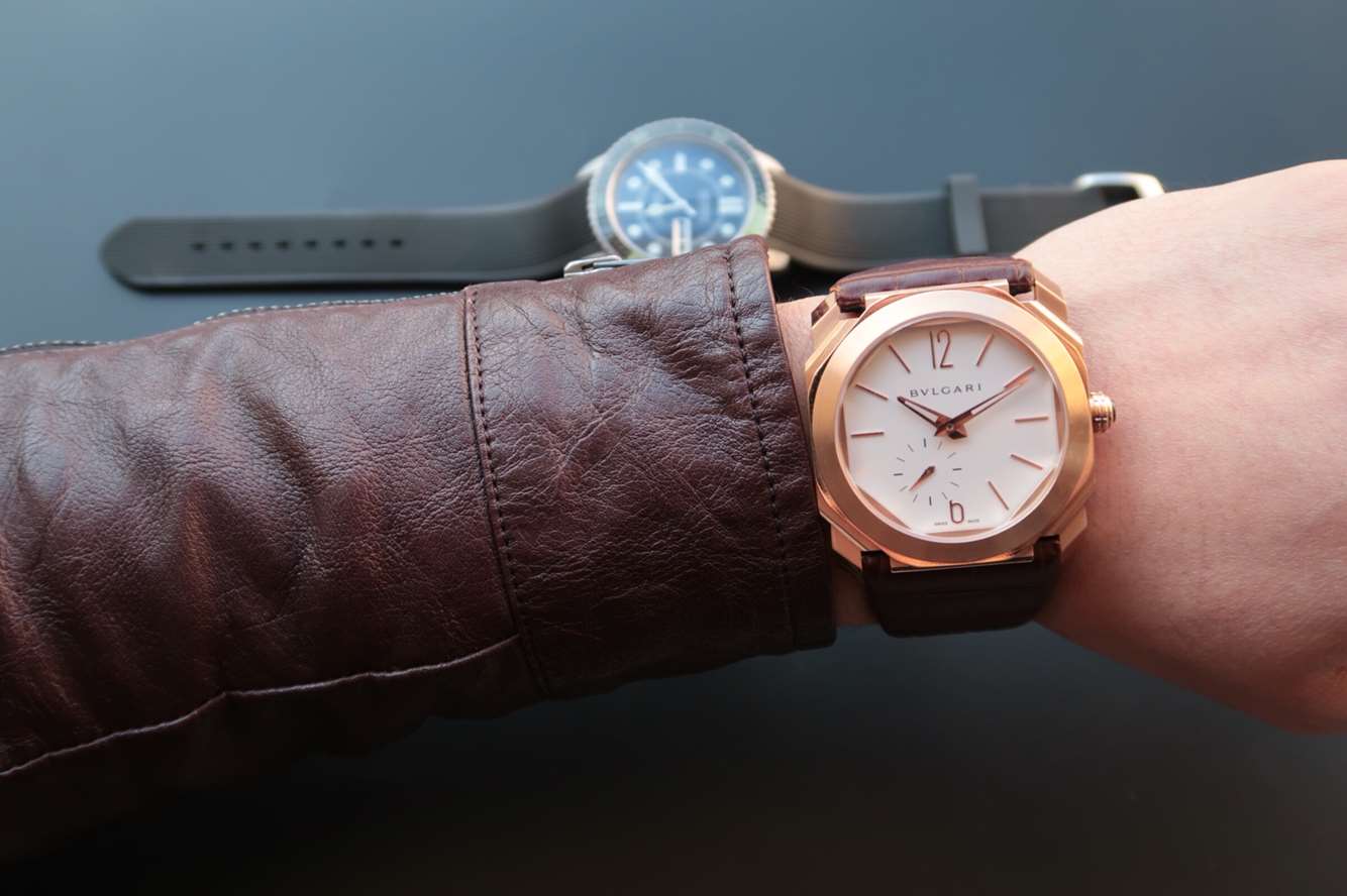 復刻手錶寶格麗錶 寶格麗全新OCTO繫列102028 BGO40BPLXT超薄腕錶￥3480-高仿錶