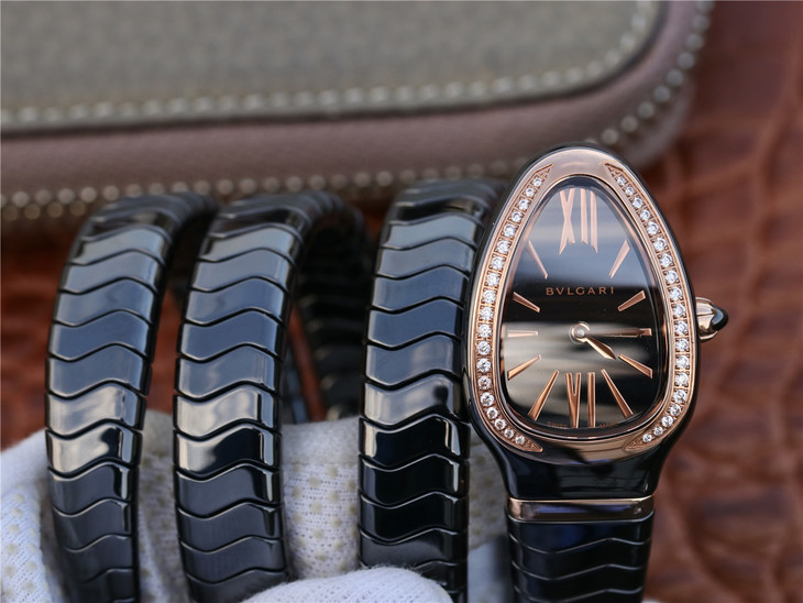 gf寶格麗男士手錶復刻手錶 BV廠寶格麗SERPENTI繫列￥3480-高仿錶