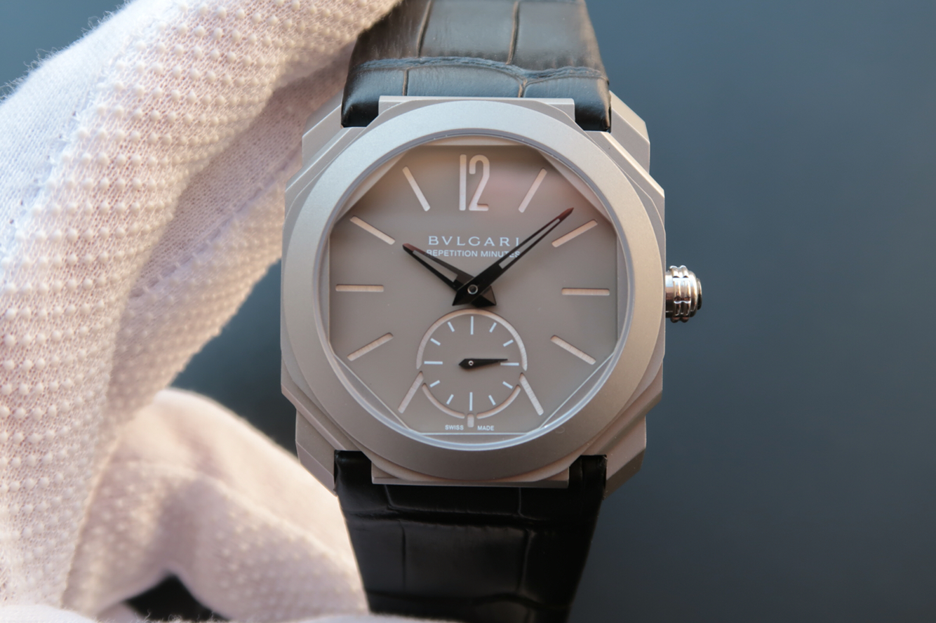 寶格麗 復刻手錶 寶格麗全新OCTO繫列102559超薄腕錶￥3480-高仿錶