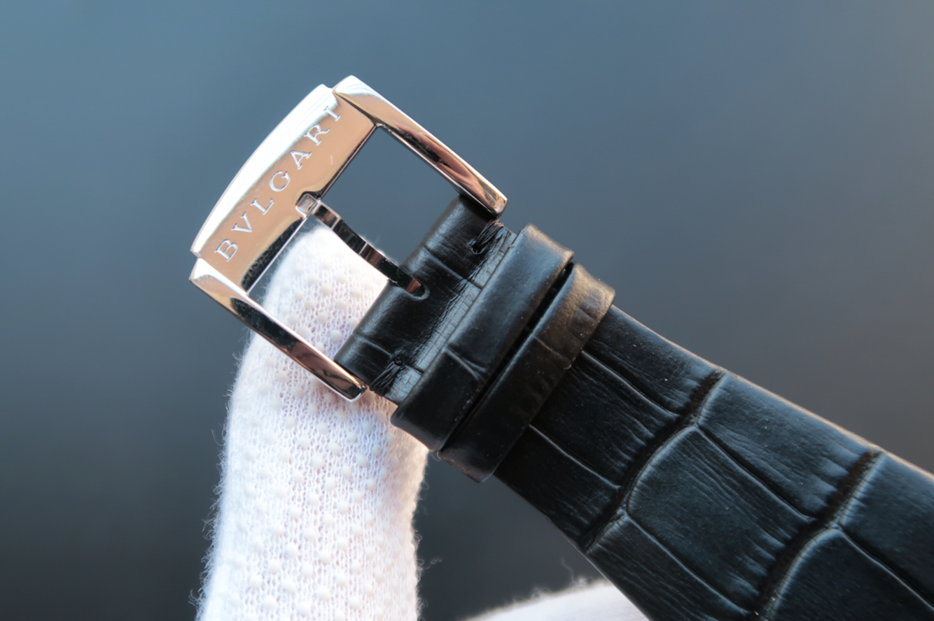 寶格麗 復刻手錶 寶格麗全新OCTO繫列102559超薄腕錶￥3480-高仿錶