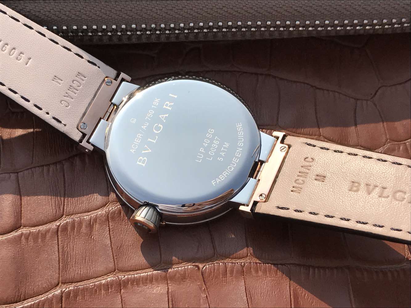 寶格麗復刻手錶版什麽意思 寶格麗創意珠寶繫列102571 LU40C6SSPGLD￥2880 -高仿錶