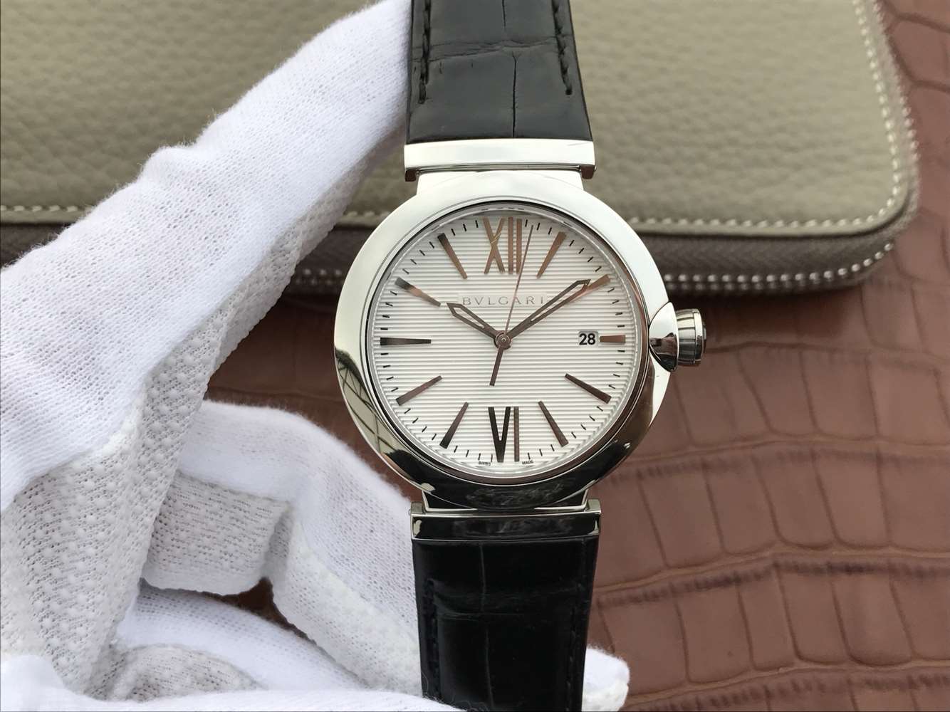 復刻手錶寶格麗 寶格麗創意珠寶繫列102571 LU40C6SSPGLD￥2980 -高仿錶