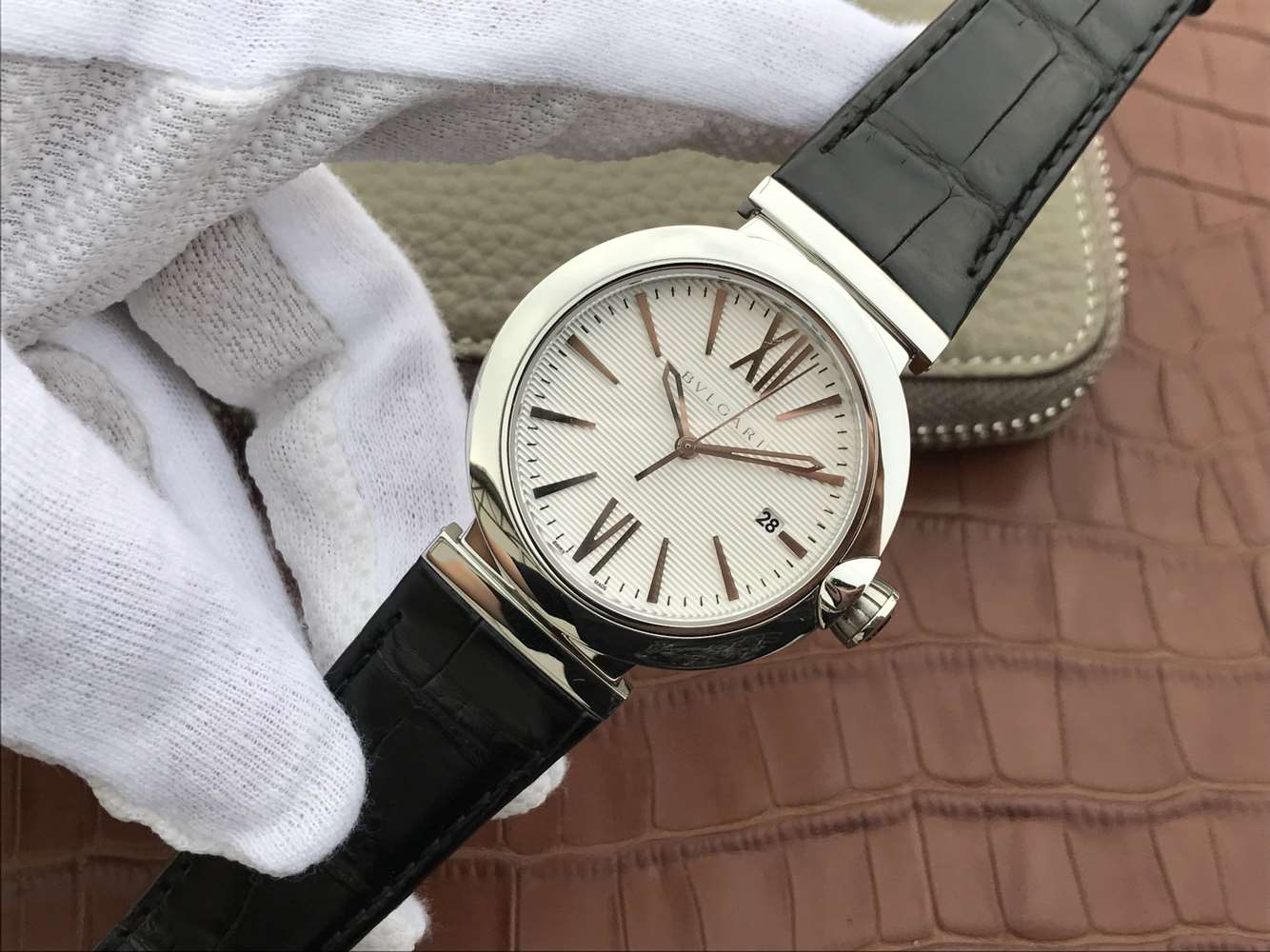 復刻手錶寶格麗 寶格麗創意珠寶繫列102571 LU40C6SSPGLD￥2980 -高仿錶