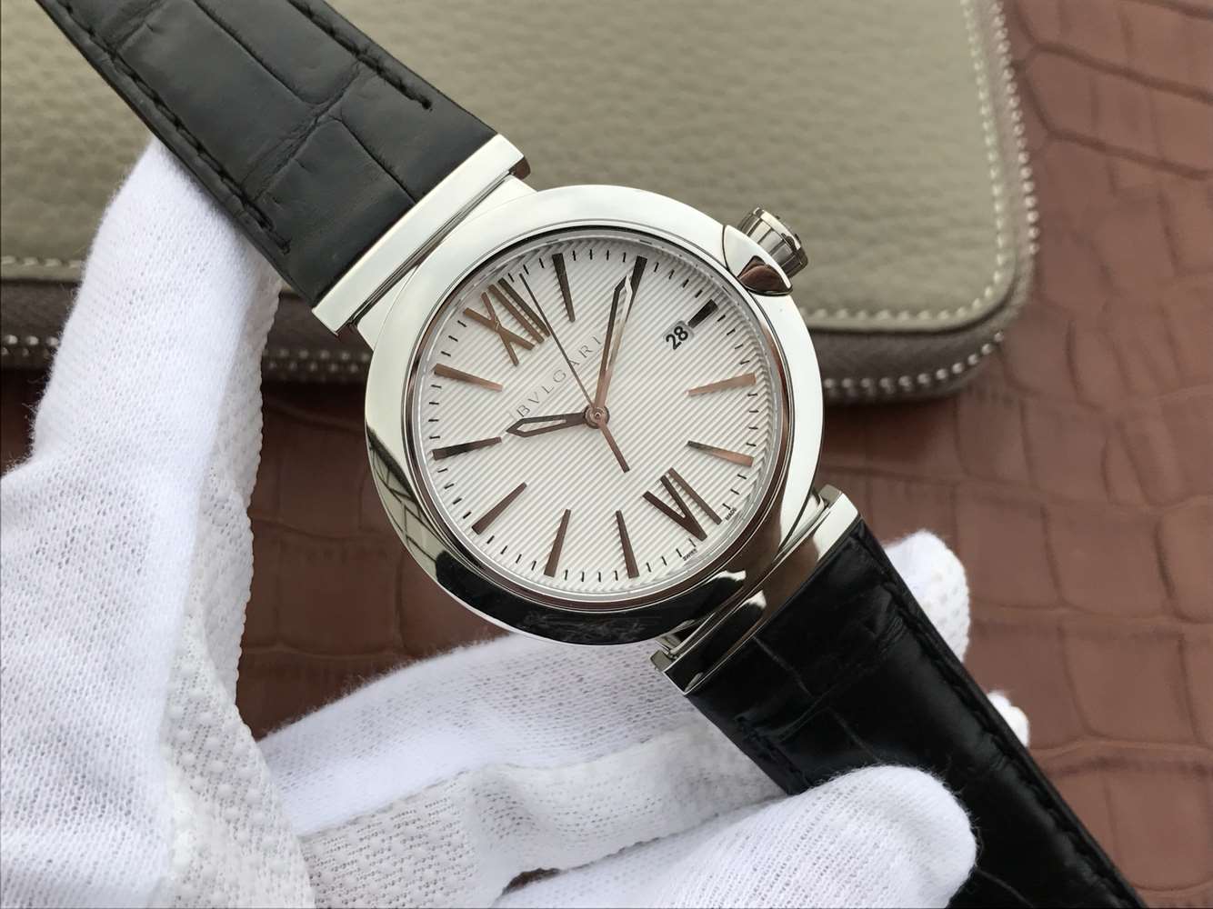 復刻手錶寶格麗 寶格麗創意珠寶繫列102571 LU40C6SSPGLD￥2980 -高仿錶