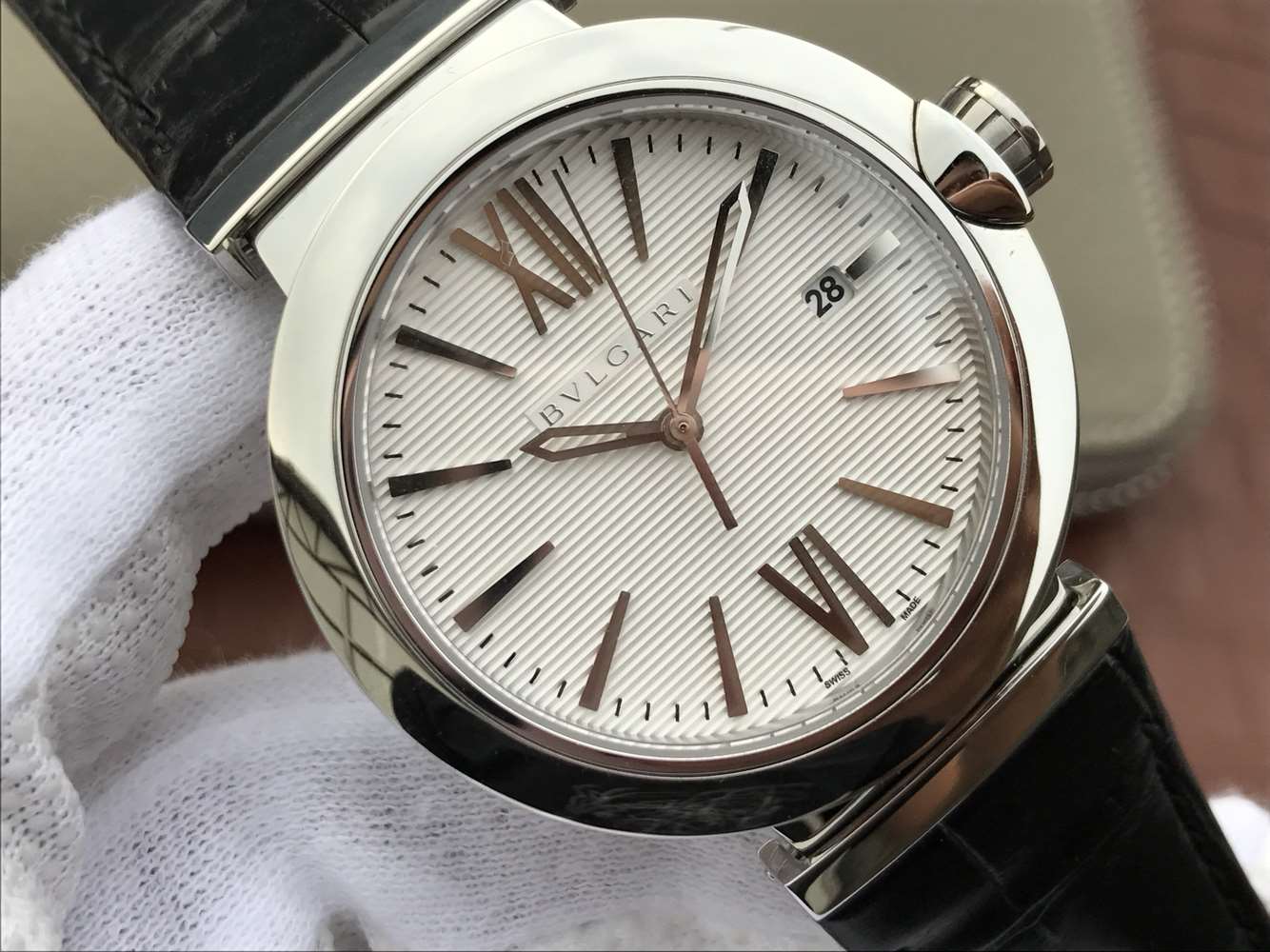 復刻手錶寶格麗 寶格麗創意珠寶繫列102571 LU40C6SSPGLD￥2980 -高仿錶