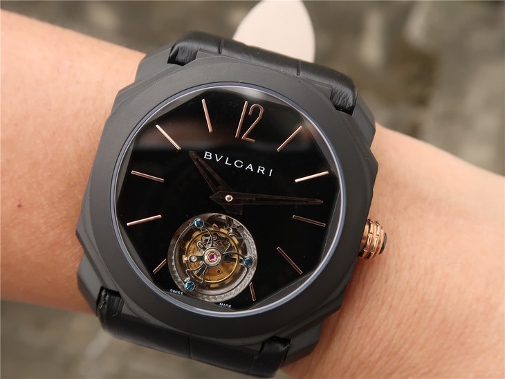 復刻手錶寶格麗陀飛輪手錶 寶格麗全新OCTO繫列102560腕錶￥5880-高仿錶