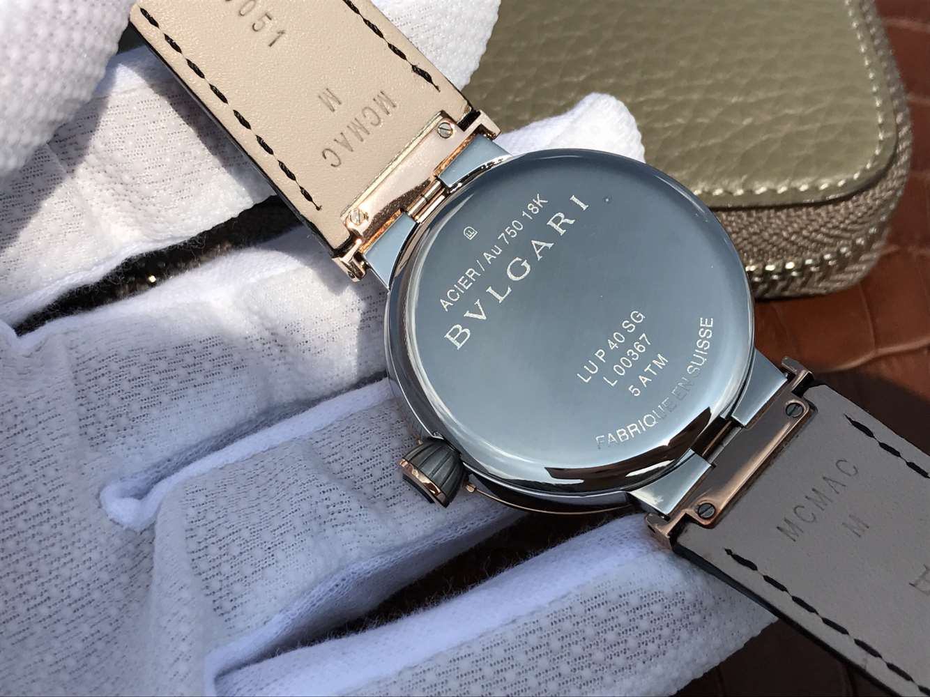 寶格麗的復刻手錶 寶格麗創意珠寶繫列102571 LU40C6SSPGLD￥2980-高仿錶