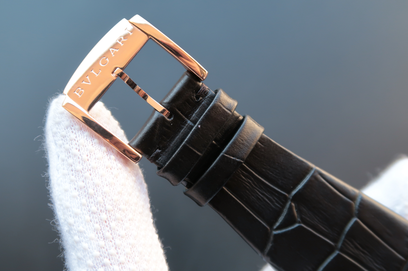 復刻手錶吧寶格麗 寶格麗全新OCTO繫列102028 BGO40BPLXT超薄腕錶￥3480-高仿錶