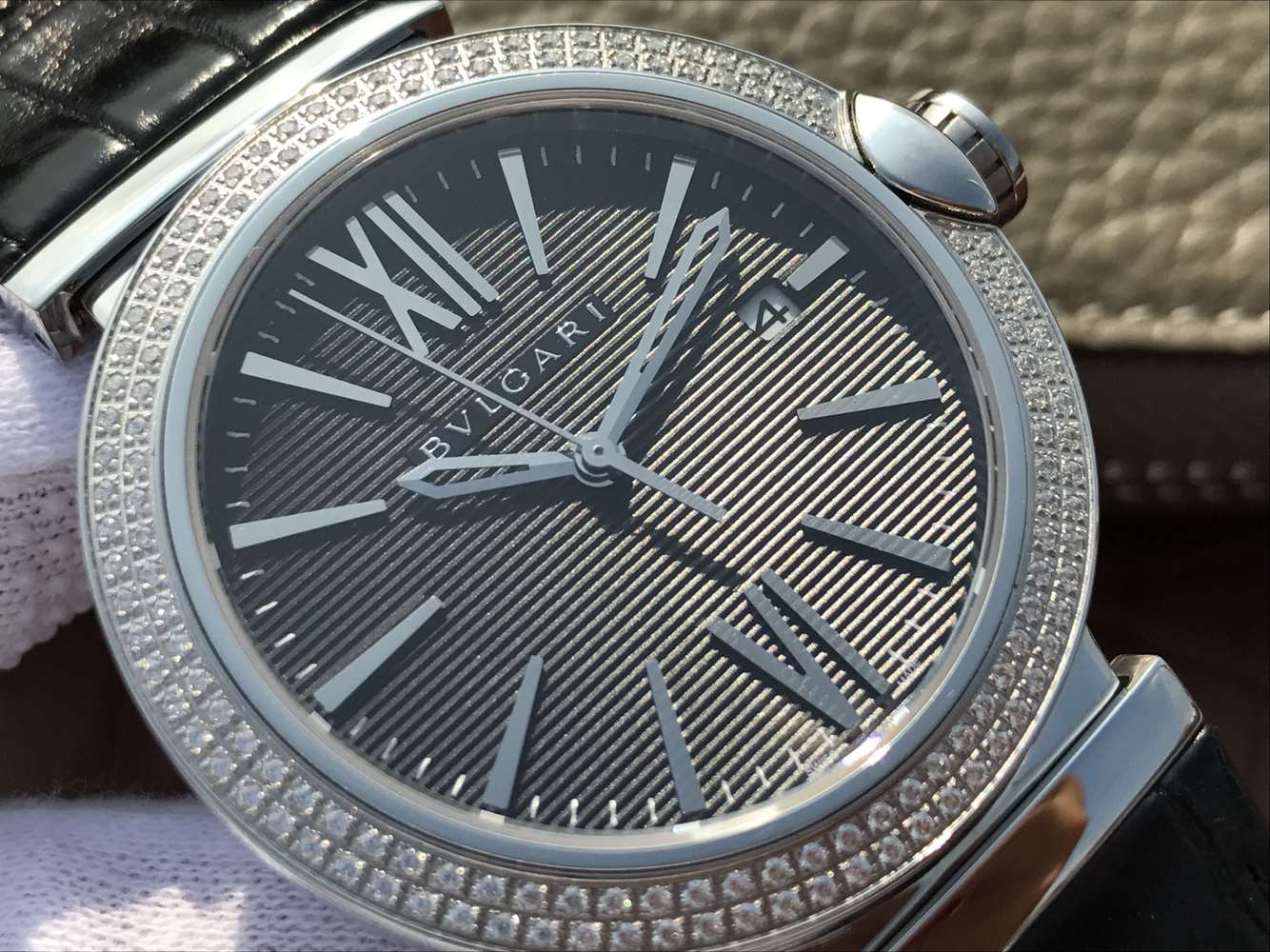 寶格麗那個廠復刻手錶好 寶格麗創意珠寶繫列102571 LU40C6SSPGLD￥2980-高仿錶