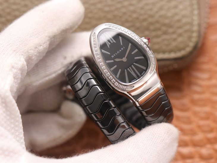 寶格麗珠寶復刻手錶 BV廠寶格麗SERPENTI繫列￥2980-高仿錶
