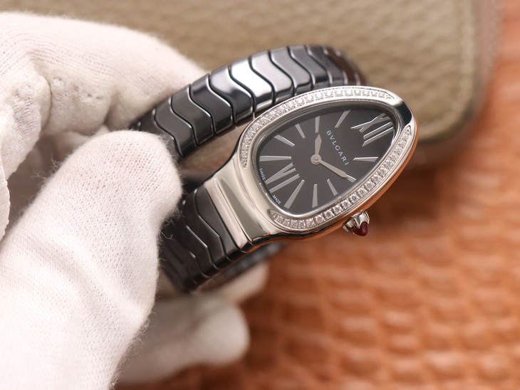 寶格麗珠寶復刻手錶 BV廠寶格麗SERPENTI繫列￥2980-高仿錶