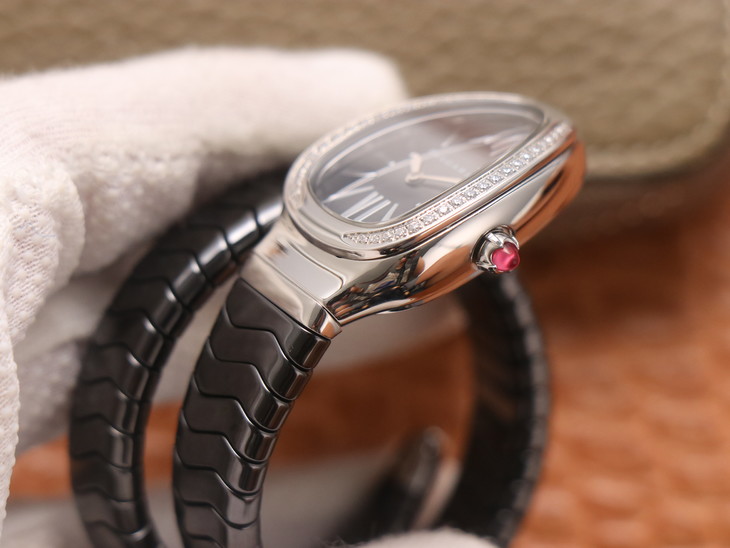 寶格麗珠寶復刻手錶 BV廠寶格麗SERPENTI繫列￥2980-高仿錶