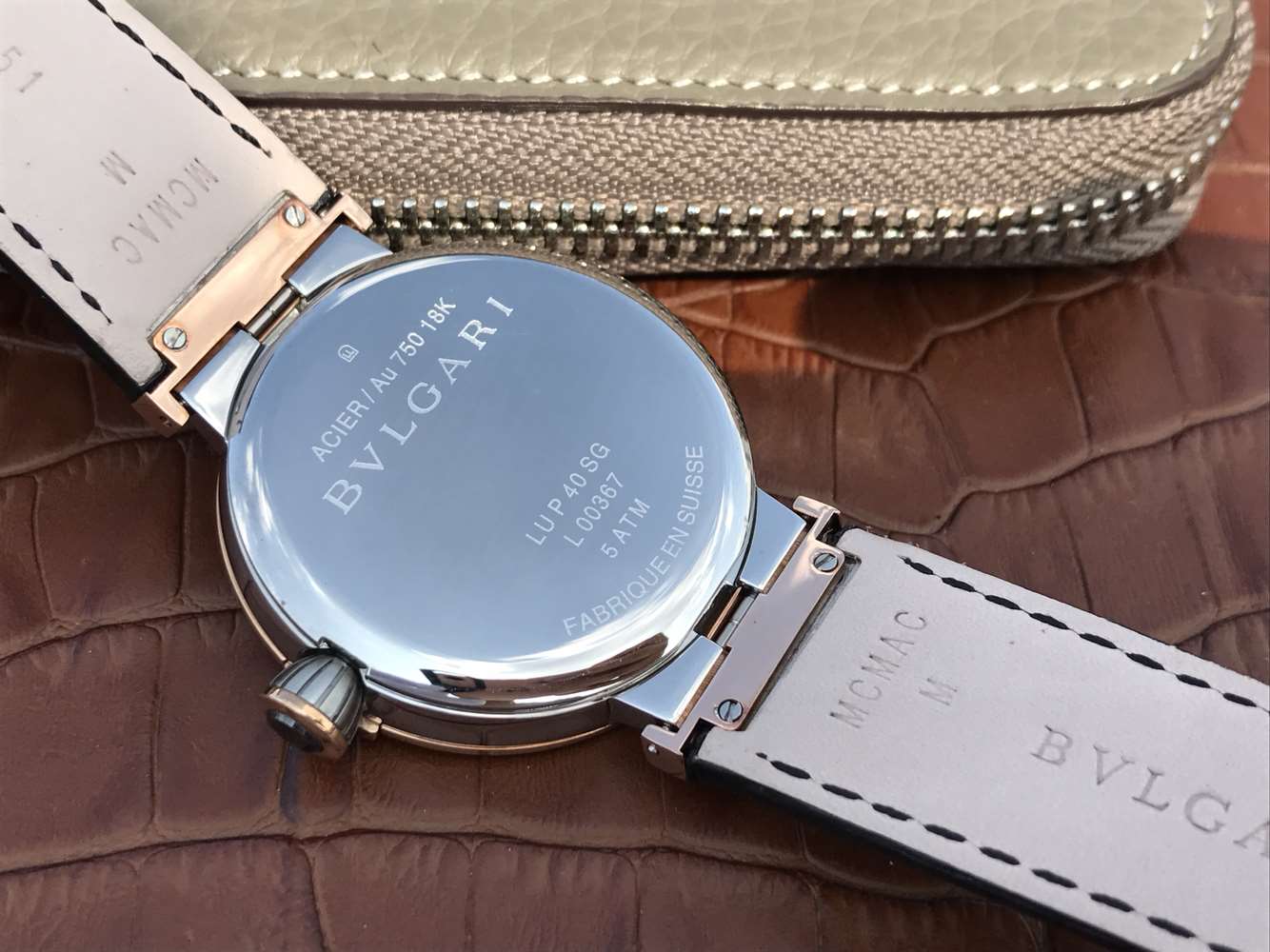 寶格麗復刻手錶手錶 寶格麗創意珠寶繫列102571 LU40C6SSPGLD￥2980-高仿錶