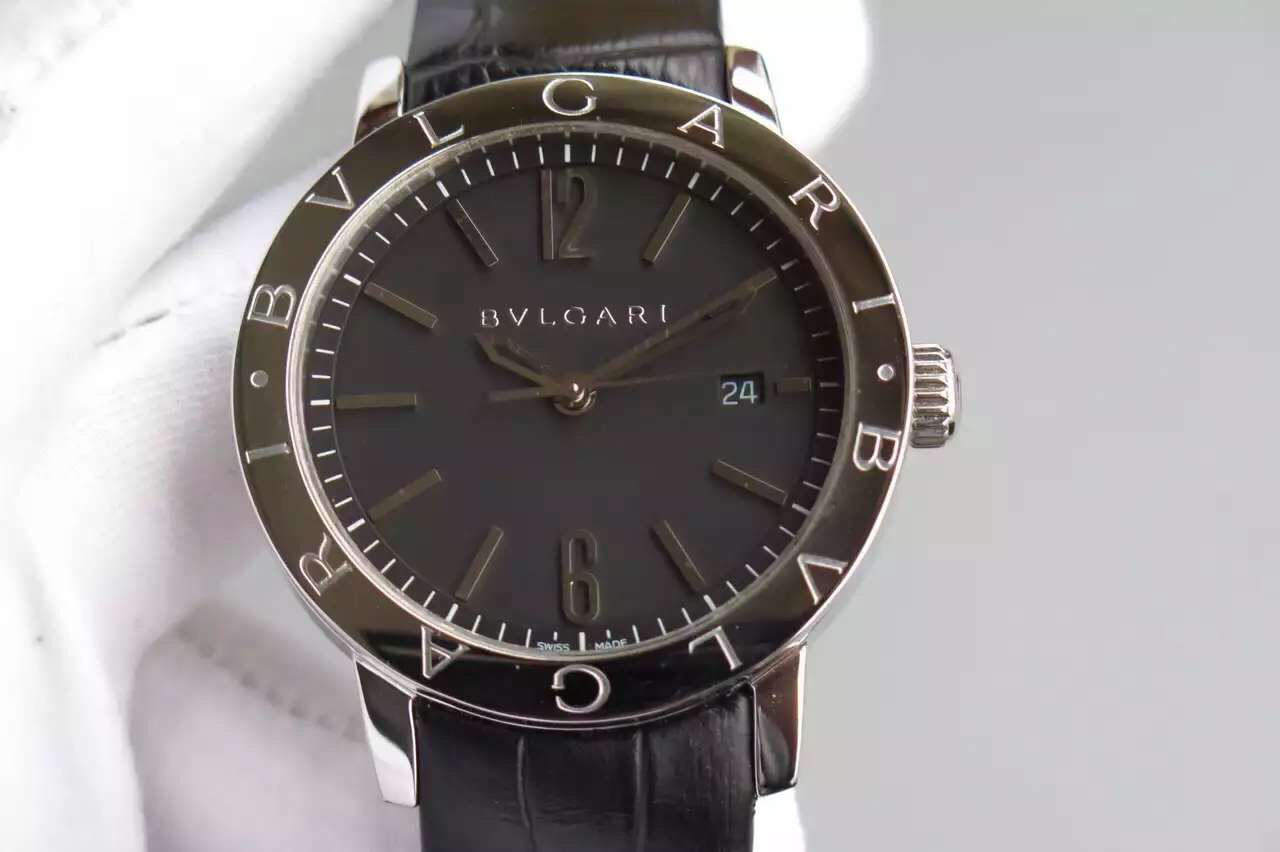 寶格麗復刻手錶版 寶格麗BVLGARI BVLGARI SOLOTEMPO繫列101867￥2880-高仿錶