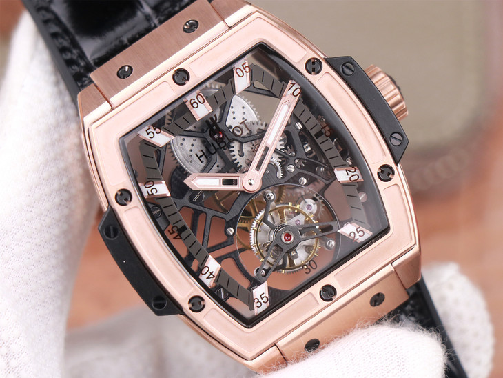 1比1高仿宇舶男士手錶多少錢 jb宇舶masterpiece繫列906 陀飛輪￥6880-高仿錶