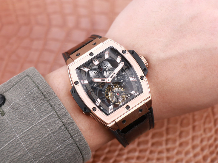 1比1高仿宇舶男士手錶多少錢 jb宇舶masterpiece繫列906 陀飛輪￥6880-高仿錶