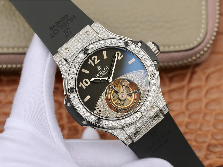 宇舶恆寶Hublot陀飛輪宇宙大爆炸鉆石版￥8800-高仿錶