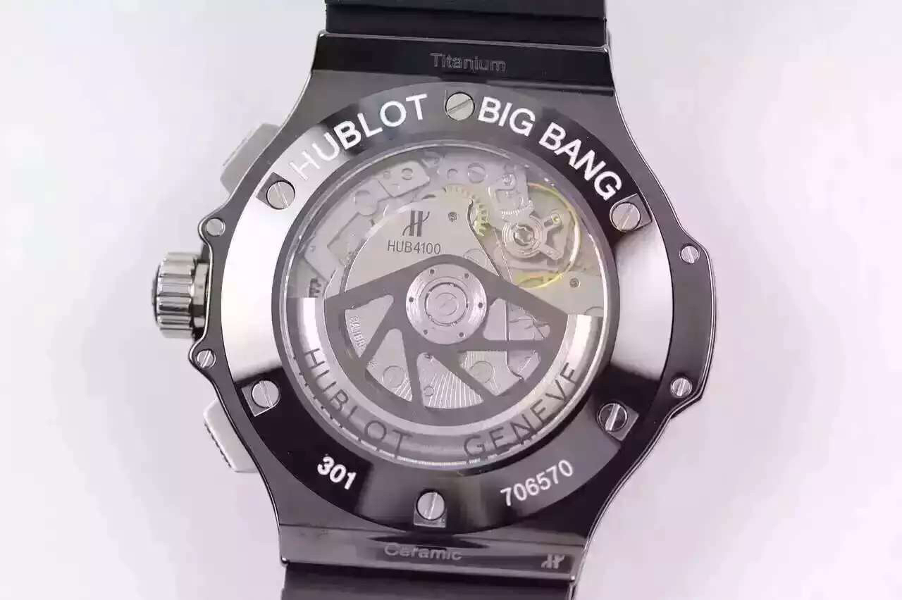 V6廠宇舶Hublot 大爆炸繫列Big Bang 301.CX.130.RX 男士自動機械錶￥3880-高仿錶