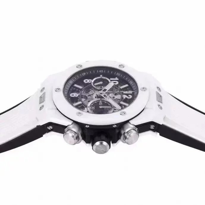 zf場的宇舶大爆炸 411.HX.1170.RX 白色陶瓷 1比1復刻男錶¥5880-高仿錶 zf場的宇舶大爆炸 411.HX.1170.RX 白色陶瓷 1比1復刻男錶¥5880-高仿錶