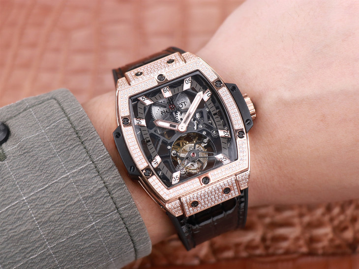 1比1高仿宇舶酒桶錶 jb宇舶masterpiece繫列906 陀飛輪￥8880-高仿錶